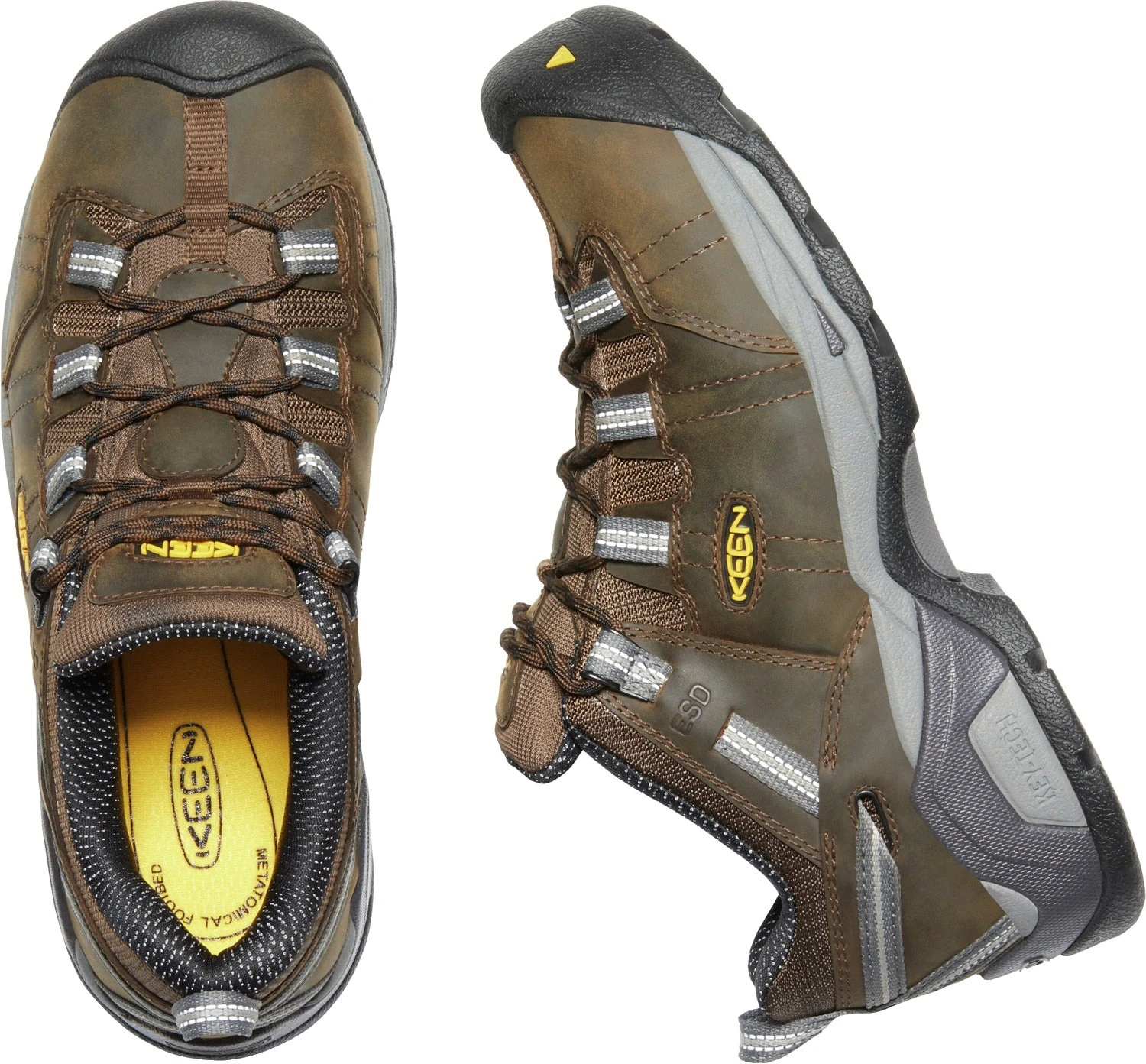 'Keen' Men's Detroit XT ESD Steel Toe - Cascade Brown / Gargoyle 2 'Keen' Men's Detroit XT ESD Steel Toe - Cascade Brown / Gargoyle - Image 2