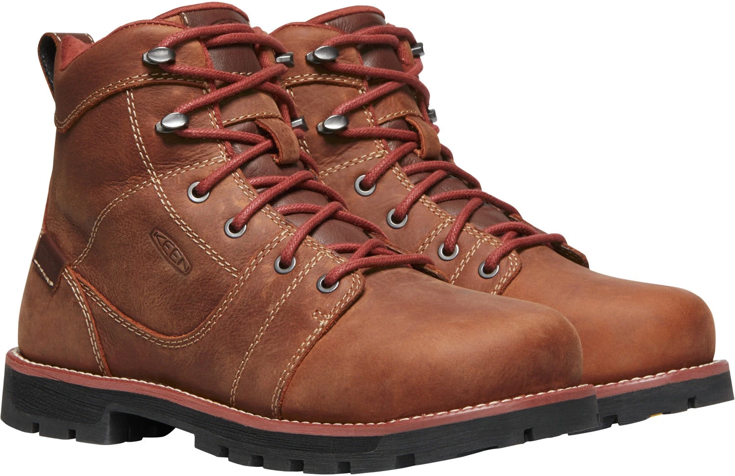 'Keen Utility' Women's 6" Seattle WP Safety Toe - Gingerbread / Black 3 'Keen Utility' Women's 6" Seattle WP Safety Toe - Gingerbread / Black - Image 3