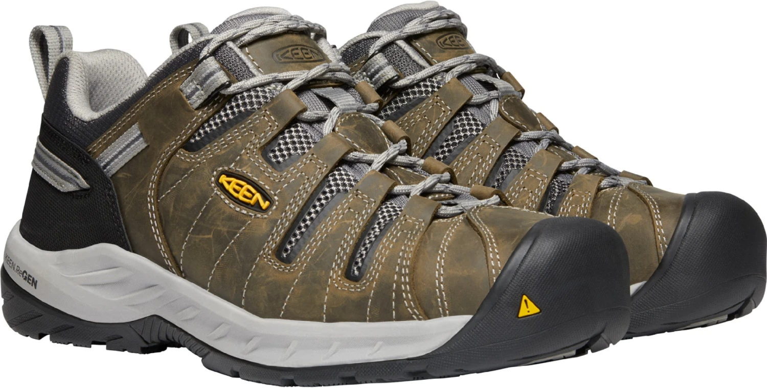 'Keen Utility' Men's Flint II EH Steel Toe - Gargoyle / Paloma 6 'Keen Utility' Men's Flint II EH Steel Toe - Gargoyle / Paloma - Image 6