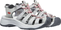 'Keen Outdoor' Women's Astoria West Sandal - Grey / Coral -Sports Footwear Shop 1023589 PLA large 1024x1024@2x