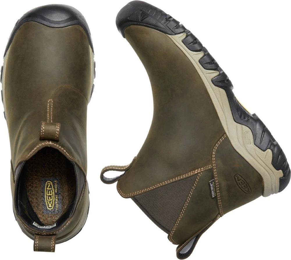 'Keen Outdoor' Women's Greta Insulated WP Chelsea Boot - Olive / Timberwolf 2 'Keen Outdoor' Women's Greta Insulated WP Chelsea Boot - Olive / Timberwolf - Image 2