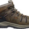 'Keen Utility' Men's Flint II Mid EH WP Soft Toe - Black Olive / Brindle