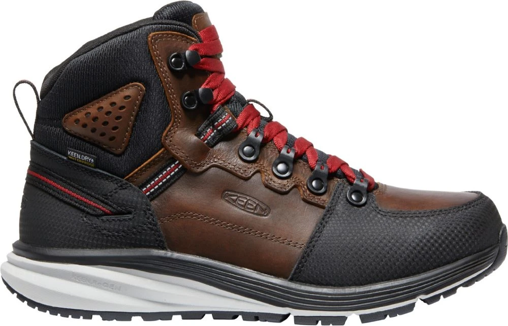 'Keen Utility' Men's Red Hook EH WP Mid Hiker Soft Toe - Tobacco / Black 1 'Keen Utility' Men's Red Hook EH WP Mid Hiker Soft Toe - Tobacco / Black