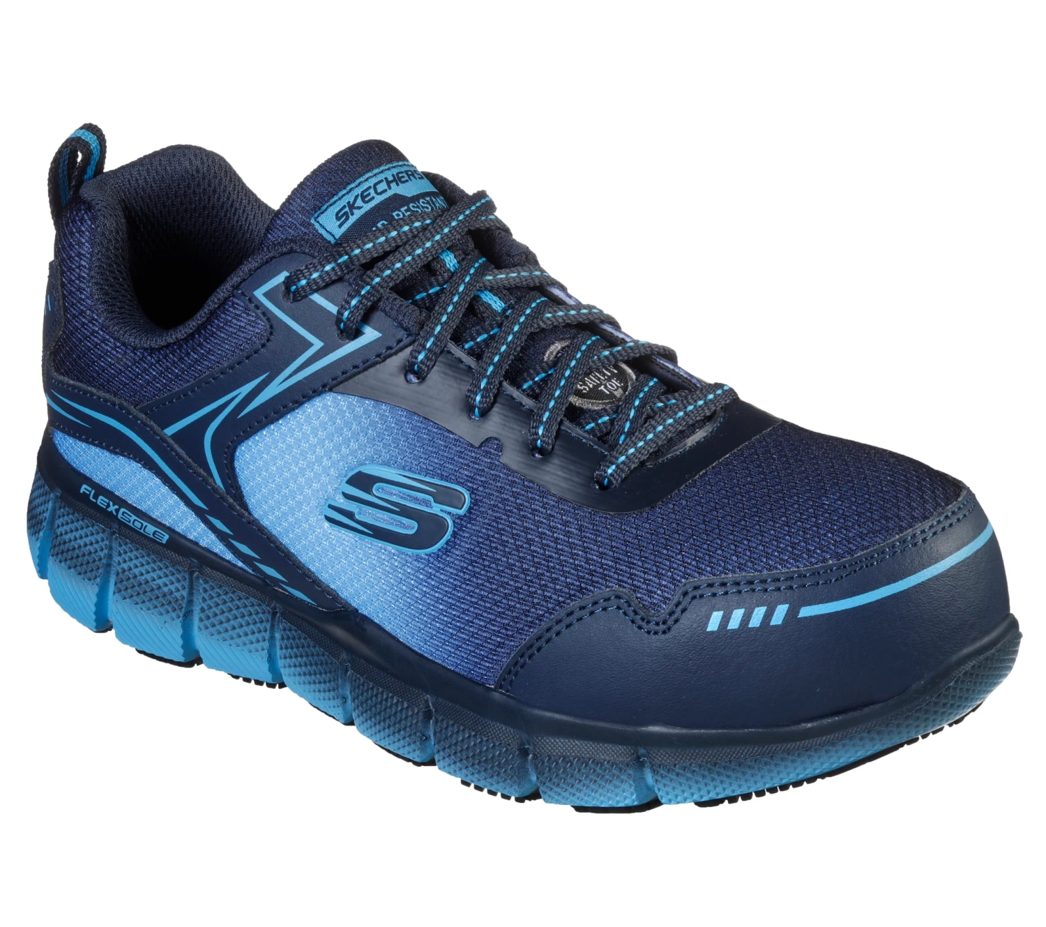 'Skechers' Women's Teflin-Arterios EH Alloy Toe - Navy / Black 1 'Skechers' Women's Teflin-Arterios EH Alloy Toe - Navy / Black