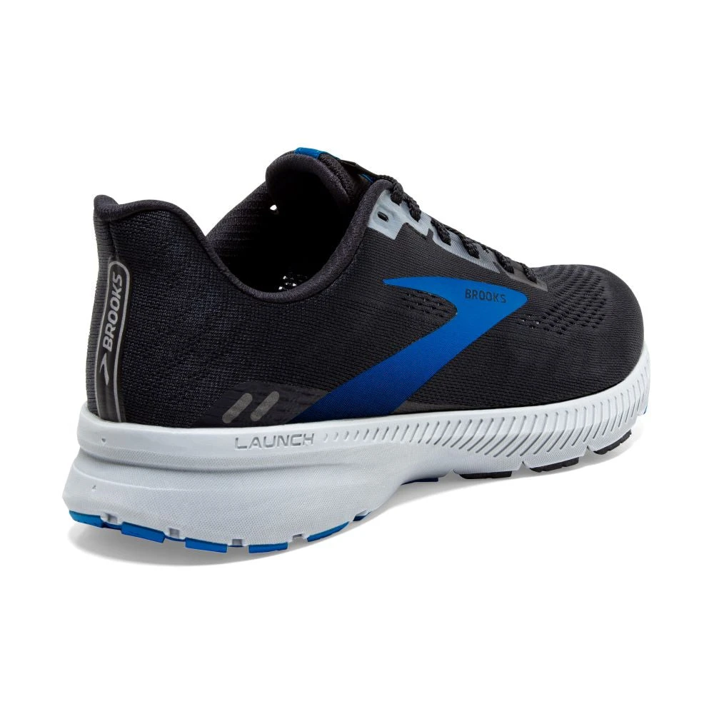 'Brooks' Men's Launch GTS 8 - Black / Grey / Blue 6 'Brooks' Men's Launch GTS 8 - Black / Grey / Blue - Image 6