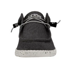 'Hey Dude' Men's Wally Stretch - Opal Black -Sports Footwear Shop 110384724 WALLY STRETCH OPAL BLACK LEFT 4 1024x1024@2x