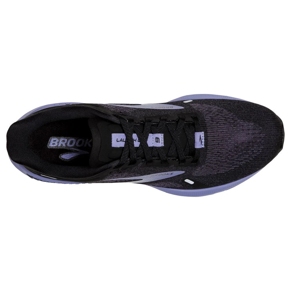 'Brooks' Women's Launch GTS 9 - Black / Ebony / Purple 2 'Brooks' Women's Launch GTS 9 - Black / Ebony / Purple - Image 2