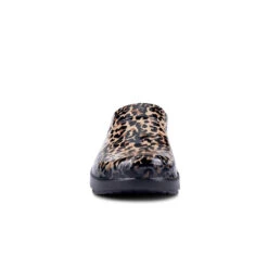 'OOFOS' Women's OOcloog Luxe Pixel Clog - Black / Black Leopard 9 'OOFOS' Women's OOcloog Luxe Pixel Clog - Black / Black Leopard -Sports Footwear Shop 1203BLKLEOPRD shot3 1024x1024@2x