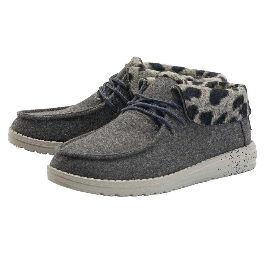 'Hey Dude' Women's Britt Cheetah - Grey 1 'Hey Dude' Women's Britt Cheetah - Grey