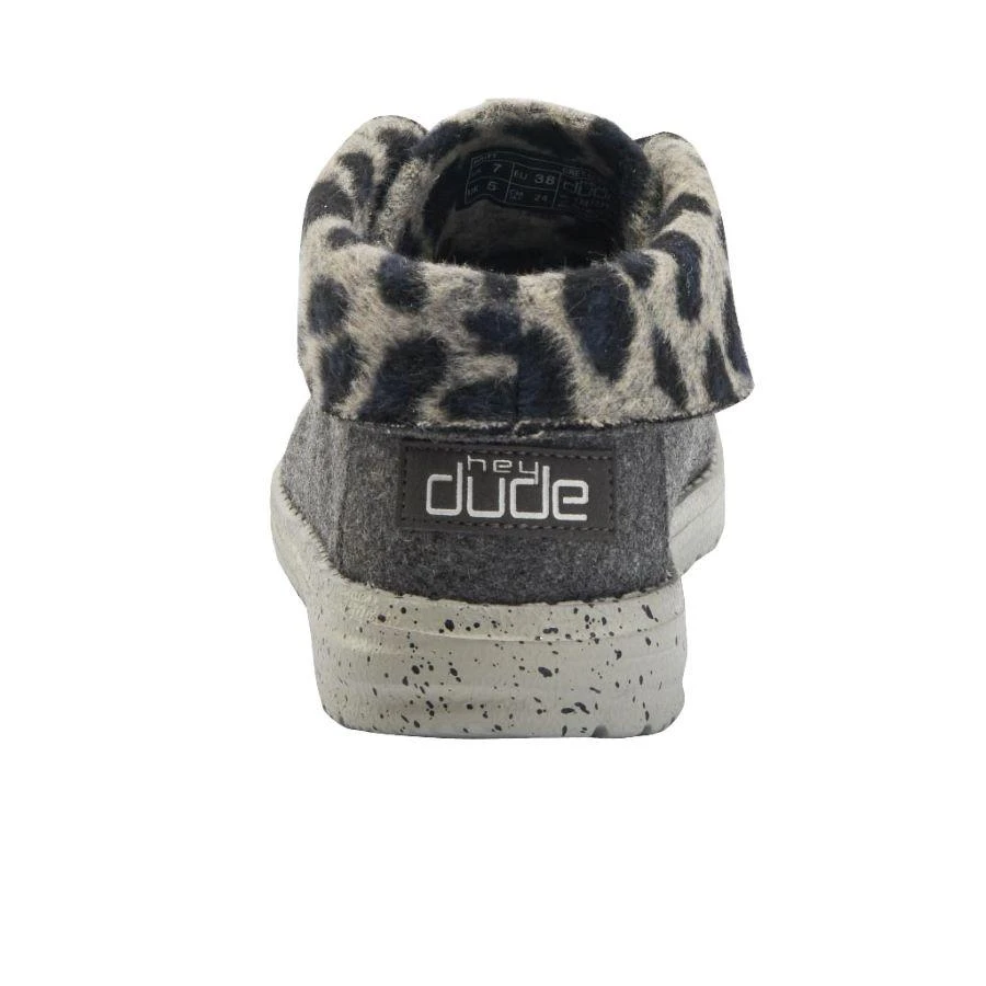 'Hey Dude' Women's Britt Cheetah - Grey 5 'Hey Dude' Women's Britt Cheetah - Grey - Image 5