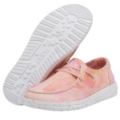 'Hey Dude' Women's Wendy Tie Dye - Lemon Ombre -Sports Footwear Shop 122256020 WENDY TIE DYE LEMON OMBRE LEFT 3 720x a5098850 15d7 4191 9fc7 770352657c0c 1024x1024@2x