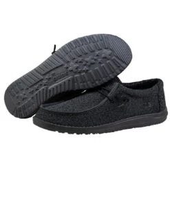 'Hey Dude' Men's Wally Sox Micro - Total Black 8 'Hey Dude' Men's Wally Sox Micro - Total Black -Sports Footwear Shop 150204942 a 1024x1024@2x