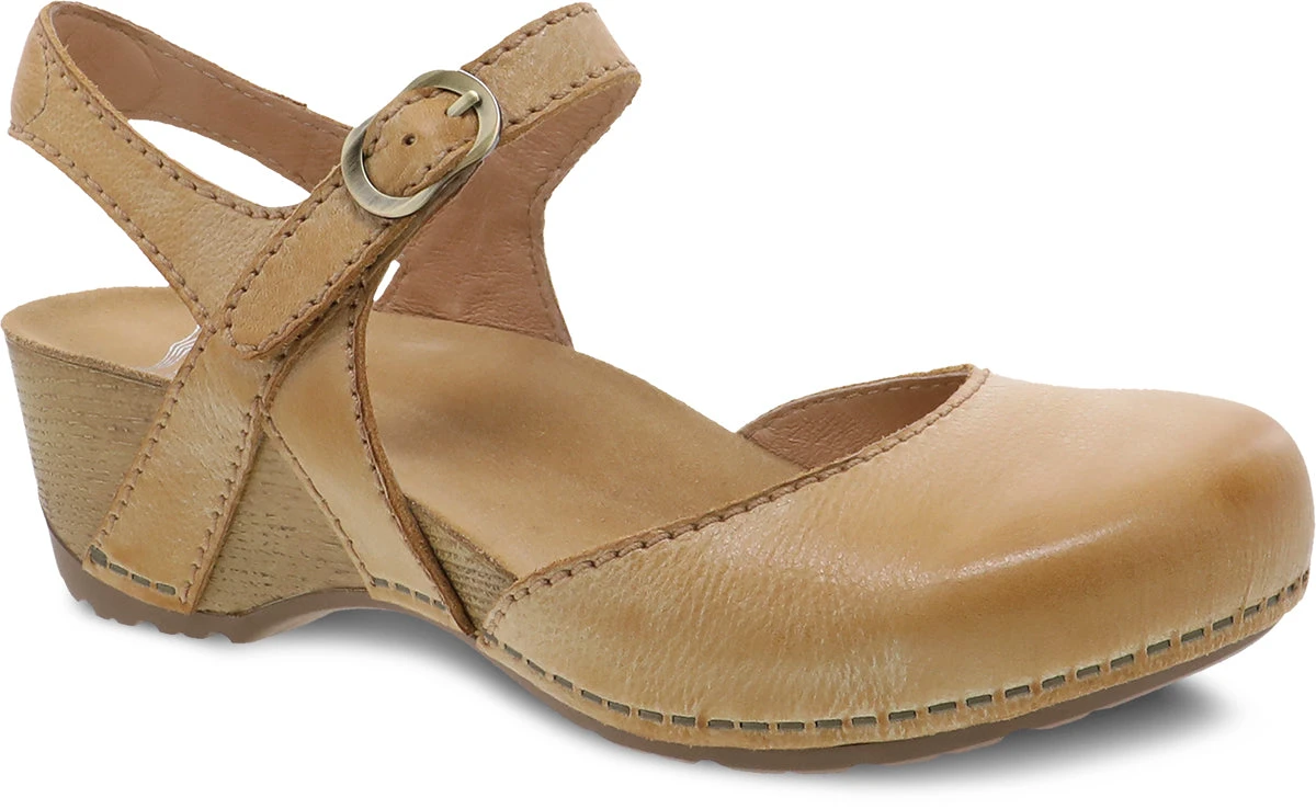 'Dansko' Women's Tiffani - Tan Milled Burnished 4 'Dansko' Women's Tiffani - Tan Milled Burnished - Image 4