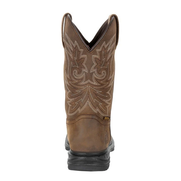 'Rocky' Men's 11" Worksmart SR WP Western - Brown 5 'Rocky' Men's 11" Worksmart SR WP Western - Brown - Image 5
