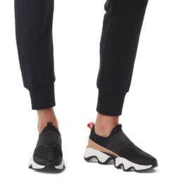 'Sorel' Women's Kinetic™ Impact II Lace Sneaker - Black / Sea Salt -Sports Footwear Shop 2039951 010 a9 presetHigh Res JPEG 300DPI 1024x1024@2x