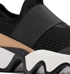 'Sorel' Women's Kinetic™ Impact II Lace Sneaker - Black / Sea Salt -Sports Footwear Shop 2039951 010 d presetHigh Res JPEG 300DPI 1024x1024@2x