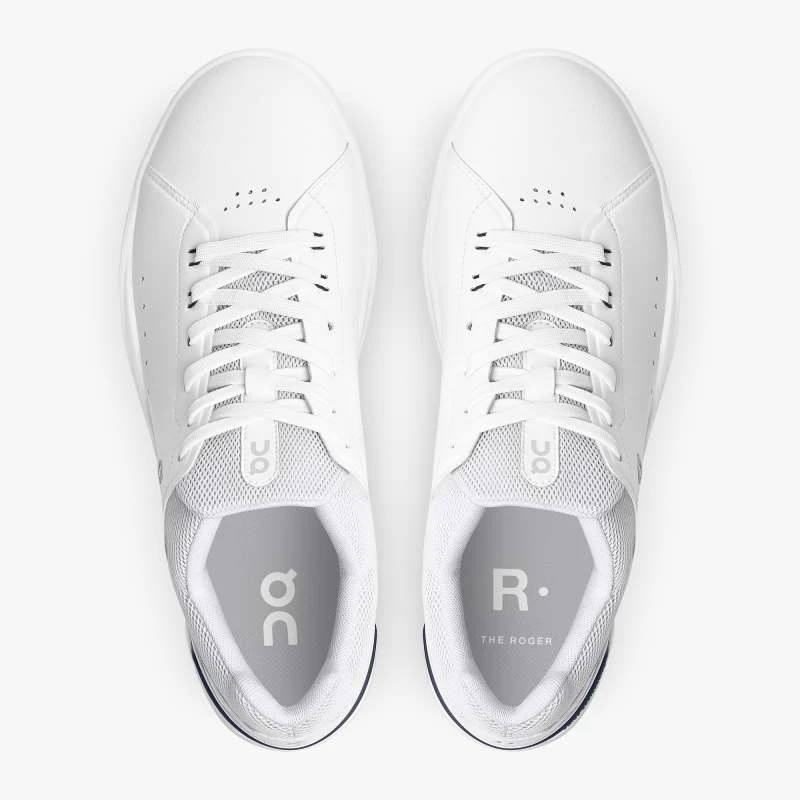 'On Running' Men's THE ROGER Advantage 1 Tennis Sneaker - White / Ink 2 'On Running' Men's THE ROGER Advantage 1 Tennis Sneaker - White / Ink - Image 2