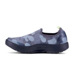 'OOFOS' Women's OOmg EeZee Low Shoe - Black / Grey Camo -Sports Footwear Shop 5072BKGYCMO shot4 1024x1024@2x