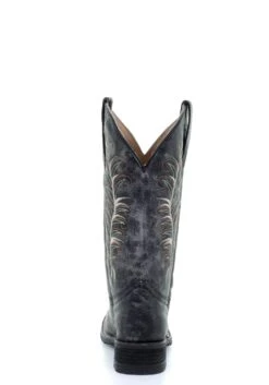 'Corral' Women's 12" Embroidered Western - Black / Sand -Sports Footwear Shop 5356 2 1024x1024@2x