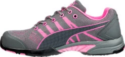 'Puma' Women's Celerity Knit Low Steel Toe - Grey / Pink 9 'Puma' Women's Celerity Knit Low Steel Toe - Grey / Pink -Sports Footwear Shop 642915 CELERITY KNIT PINK WNS LOW 804 left 1024x1024@2x
