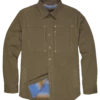 'Dakota Grizzly' Men's Sergei Twill Shirt Jacket - Field