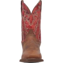 'Dan Post' Men's 11" Killeen Western Square Toe - Tan / Red -Sports Footwear Shop DP4813 5 1024x1024@2x