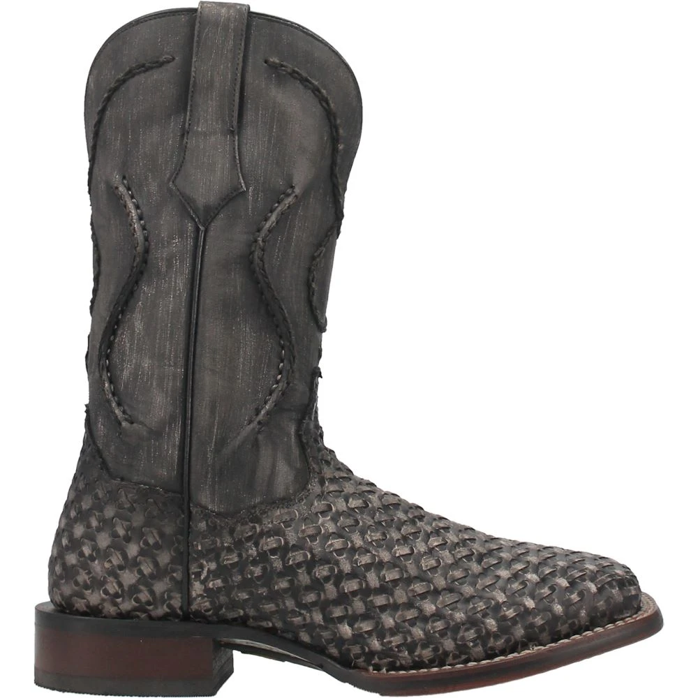 'Dan Post' Men's 12" Stanley Western Square Toe - Black 1 'Dan Post' Men's 12" Stanley Western Square Toe - Black