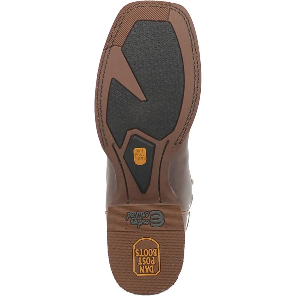 'Dan Post' Men's 11" Cogburn Western Square Toe - Taupe 4 'Dan Post' Men's 11" Cogburn Western Square Toe - Taupe - Image 4
