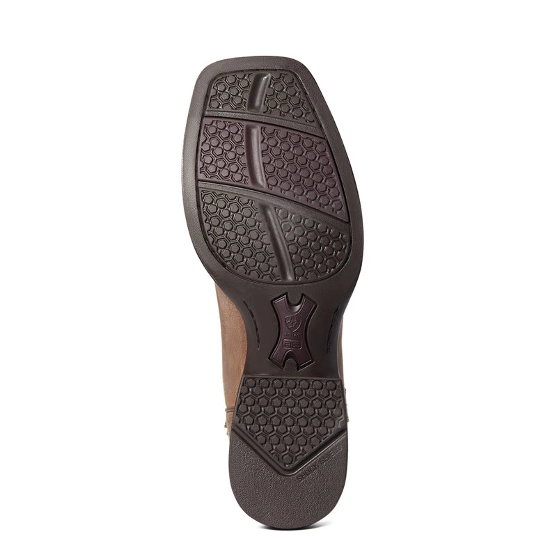 'Ariat' Men's Layton Square Toe - Brown 3 'Ariat' Men's Layton Square Toe - Brown - Image 3