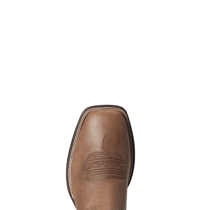'Ariat' Men's Layton Square Toe - Brown 2 'Ariat' Men's Layton Square Toe - Brown - Image 2