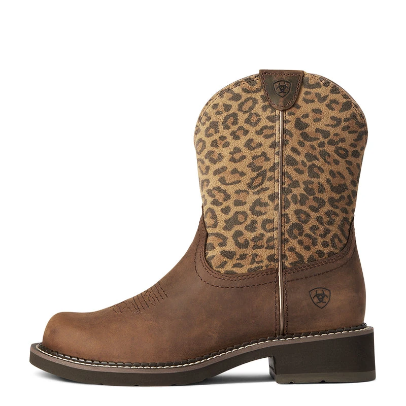 'Ariat' Women's Fatbaby Heritage - Distressed Brown / Leopard 1 'Ariat' Women's Fatbaby Heritage - Distressed Brown / Leopard
