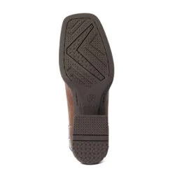'Ariat' Youth 8" Sorting Pen Western Square Toe - Chocolate / Navy -Sports Footwear Shop F21 YTH WEST 10038333 sole 1024x1024@2x