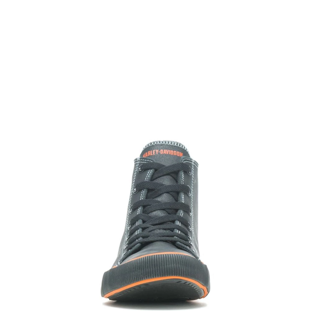 'Harley Davidson' Men's 4.25" Nathan Hi-Top Sneaker - Black 4 'Harley Davidson' Men's 4.25" Nathan Hi-Top Sneaker - Black - Image 4