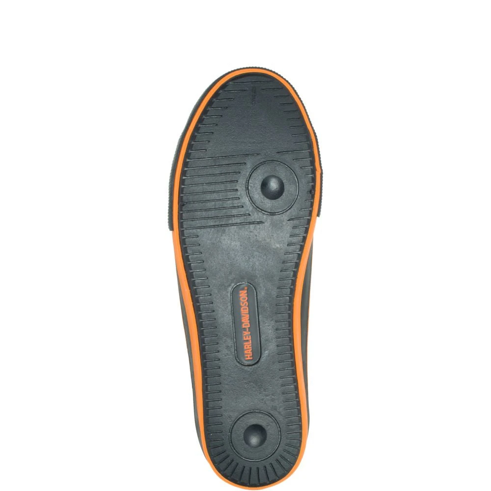 'Harley Davidson' Men's 4.25" Nathan Hi-Top Sneaker - Black 3 'Harley Davidson' Men's 4.25" Nathan Hi-Top Sneaker - Black - Image 3