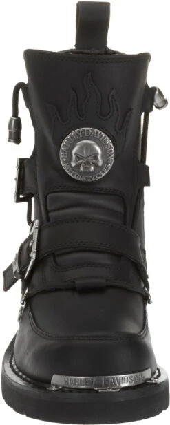 'Harley Davidson' Men's 6" Distortion Skull Zip Boot - Black -Sports Footwear Shop HDM D94167 F15 090 1024x1024@2x