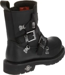 'Harley Davidson' Men's 6" Distortion Skull Zip Boot - Black -Sports Footwear Shop HDM D94167 F15 091114 315 1024x1024@2x
