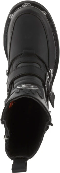 'Harley Davidson' Men's 6" Distortion Skull Zip Boot - Black -Sports Footwear Shop HDM D94167 F15 091114 TOP 1024x1024@2x