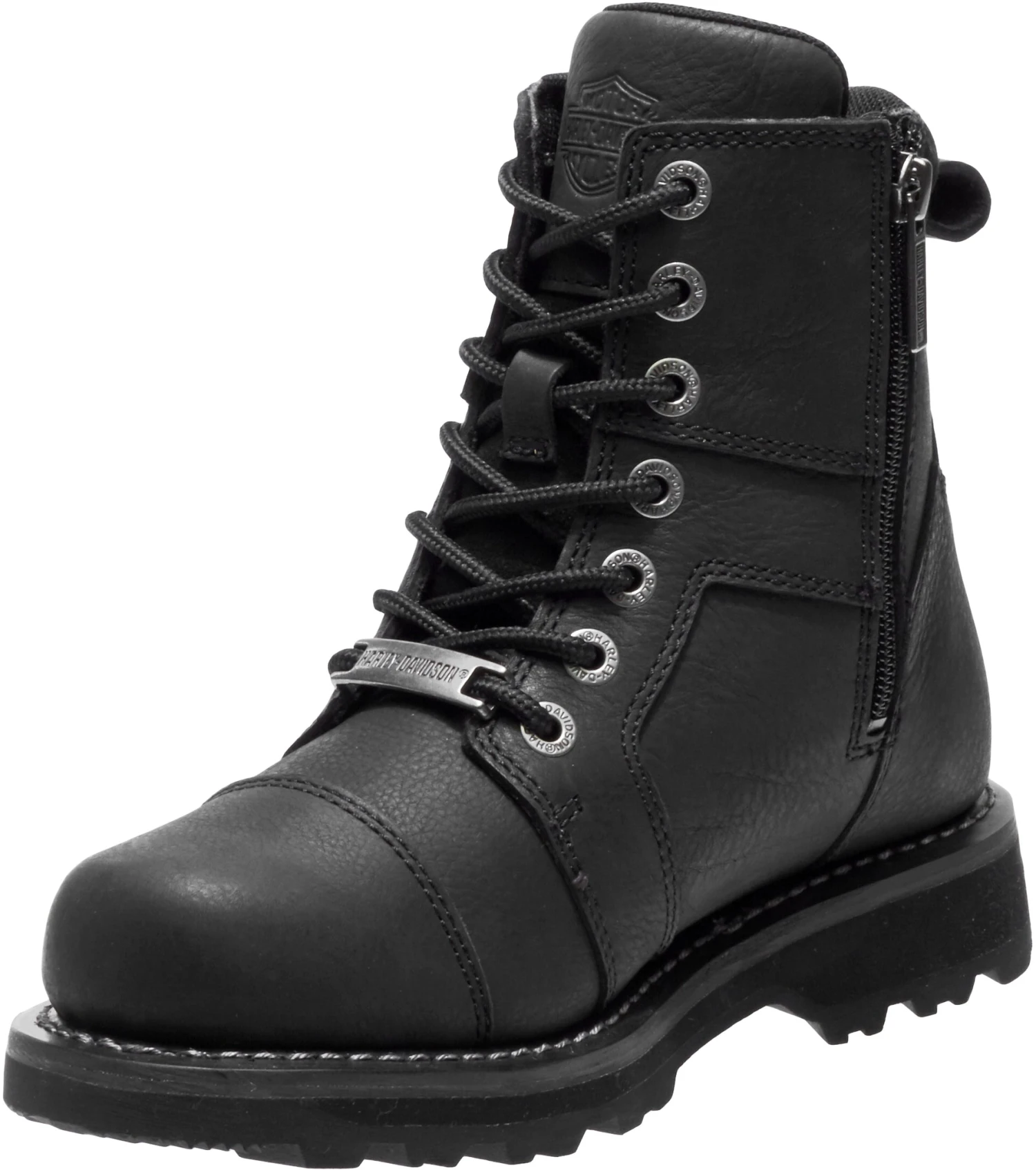 'Harley Davidson' Women's 5.5" Oakleigh Leather - Black 4 'Harley Davidson' Women's 5.5" Oakleigh Leather - Black - Image 4