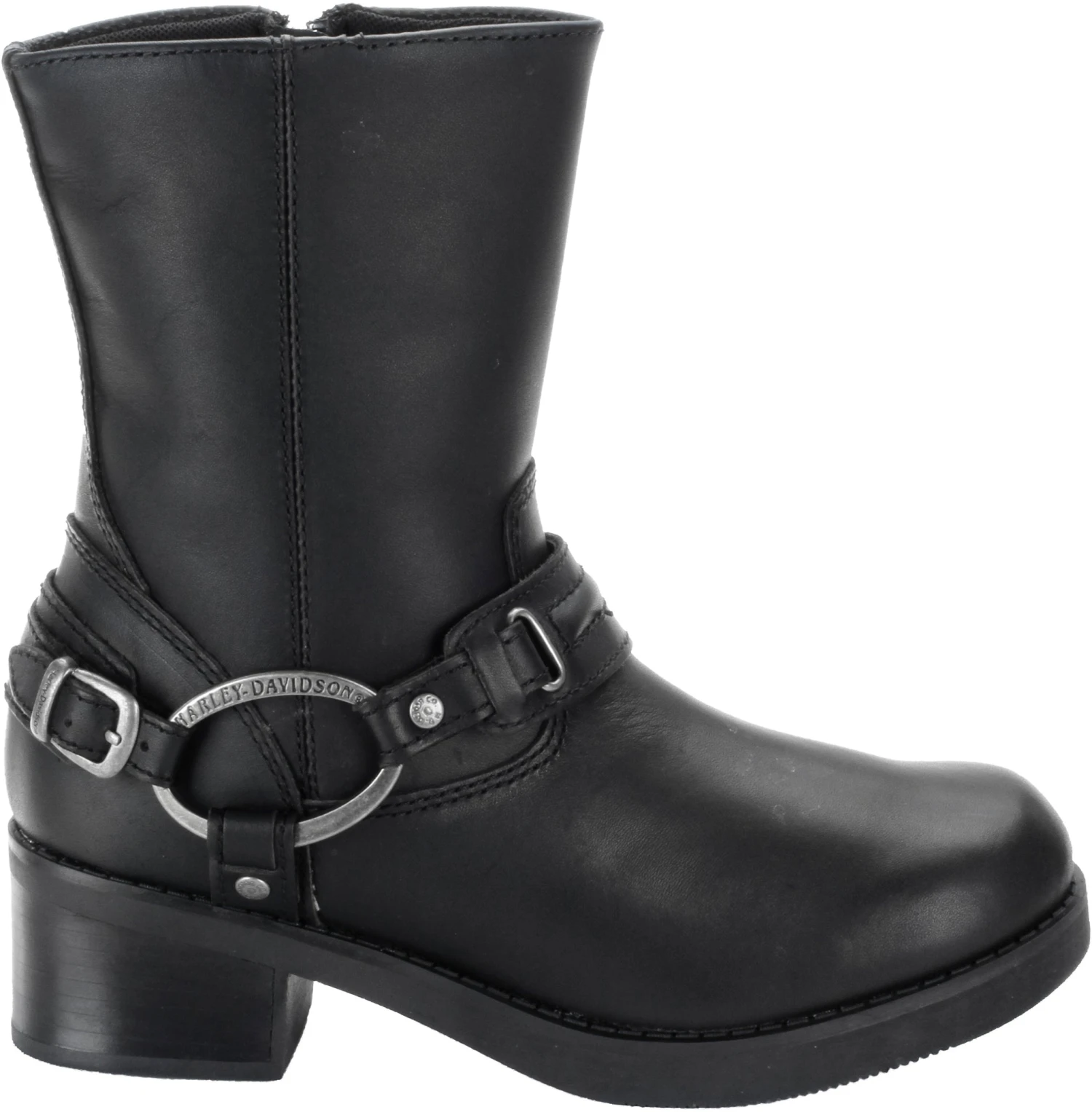 'Harley Davidson' Women's 8" Christa Harness Boot - Black 1 'Harley Davidson' Women's 8" Christa Harness Boot - Black