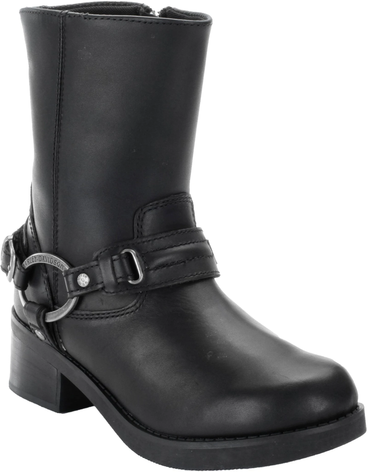 'Harley Davidson' Women's 8" Christa Harness Boot - Black 2 'Harley Davidson' Women's 8" Christa Harness Boot - Black - Image 2