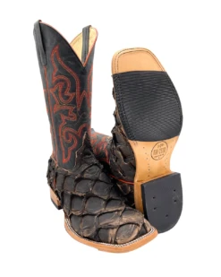 'Anderson Bean' Men's 13" HorsePower Top Hand Big Bass Square Toe - Pirarucu / Royal Blue Mad Dog 8 'Anderson Bean' Men's 13" HorsePower Top Hand Big Bass Square Toe - Pirarucu / Royal Blue Mad Dog -Sports Footwear Shop HP80066 1024x1024@2x