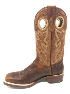 'Tanner Mark' Men's 13" Western Square Toe - Orange (Tan) / Marble Orix -Sports Footwear Shop IMG 3256 1024x1024@2x