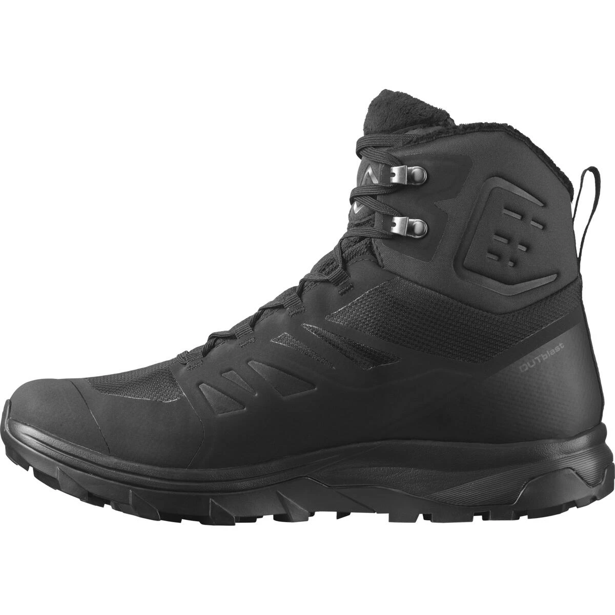 'Salomon' Men's 6" Outblast 400GR Thinsulate™ Climasalomon™ WP Winter - Black / Black 6 'Salomon' Men's 6" Outblast 400GR Thinsulate™ Climasalomon™ WP Winter - Black / Black - Image 6