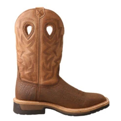 'Twisted X' Men's Lite Western WP Work - Dk. Brown / Tan 10 'Twisted X' Men's Lite Western WP Work - Dk. Brown / Tan -Sports Footwear Shop MLCWW05.04 1024x1024@2x