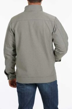 'Cinch' Men's Concealed Carry Bonded Logo Jacket - Stone 5 'Cinch' Men's Concealed Carry Bonded Logo Jacket - Stone -Sports Footwear Shop MWJ1539002 3 1024x1024@2x