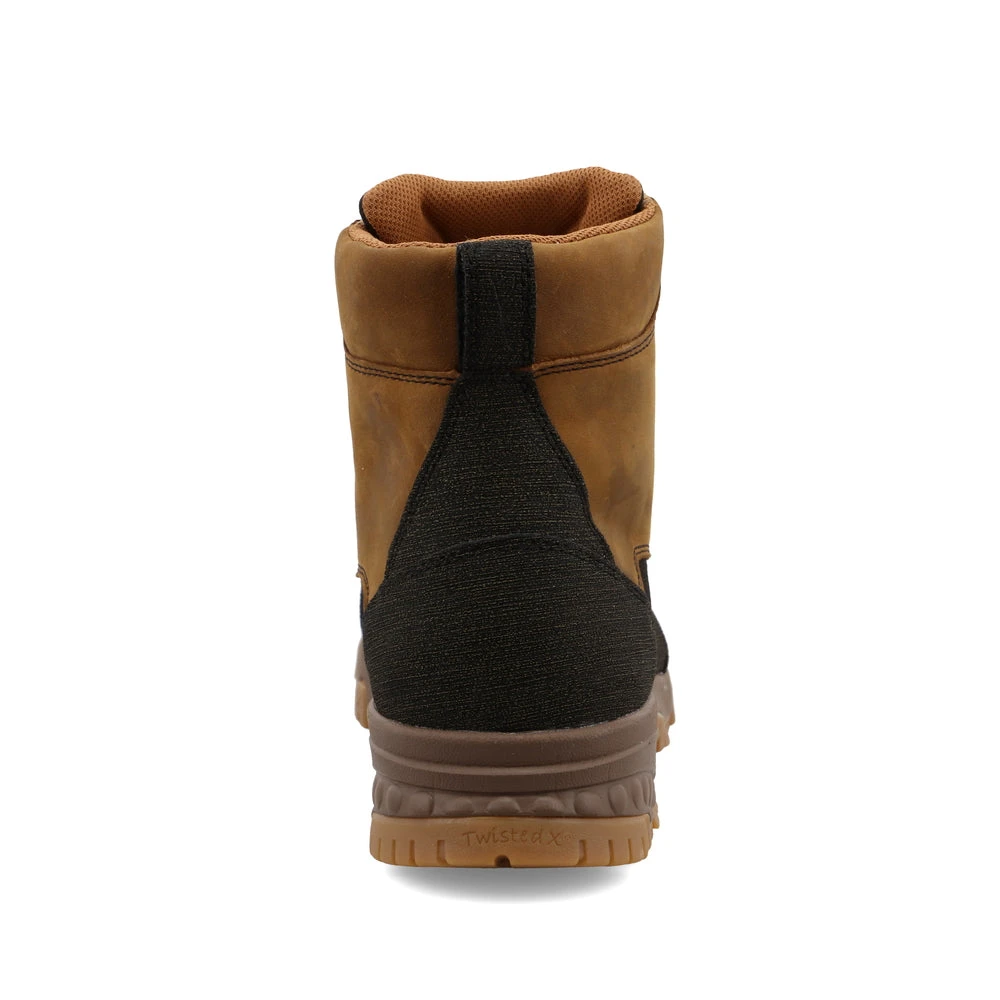 'Twisted X' Men's 6" Work EH Alloy Toe - Brown 5 'Twisted X' Men's 6" Work EH Alloy Toe - Brown - Image 5