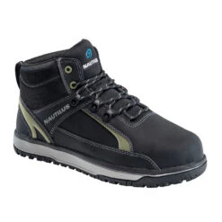 'Nautilus' Men's Urban Int. MetGuard EH SR Alloy Toe - Black / Olive