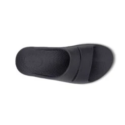 'OOFOS' Unisex OOahh Slide Sandal - Black 12 'OOFOS' Unisex OOahh Slide Sandal - Black -Sports Footwear Shop Product Images1100BLK 6 1024x1024@2x
