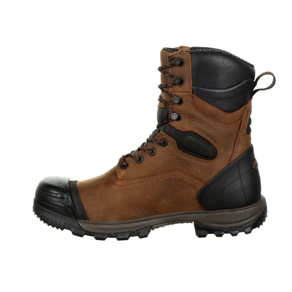 'Rocky' Men's 8" XO TOE EH WP Comp Toe - Brown 7 'Rocky' Men's 8" XO TOE EH WP Comp Toe - Brown - Image 7