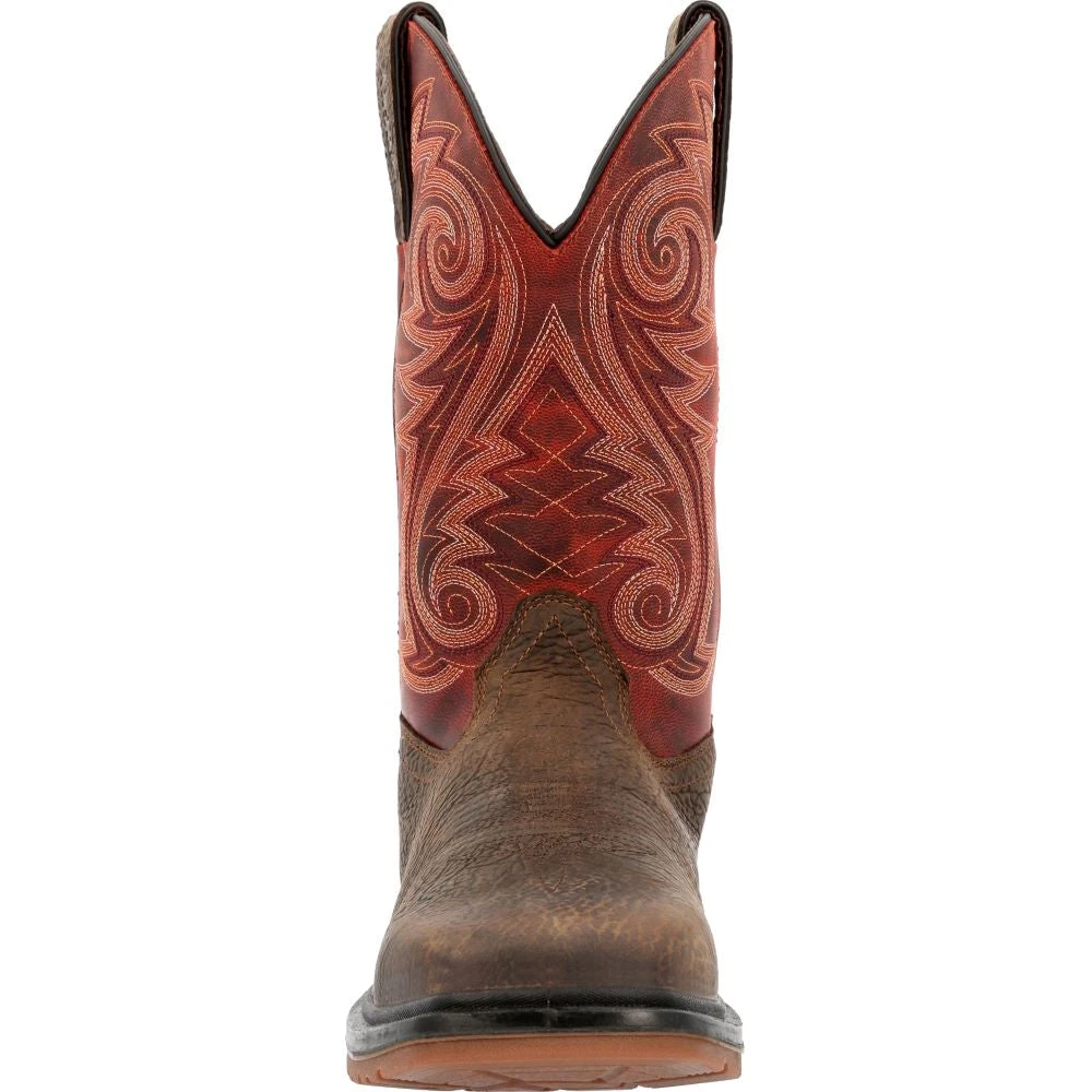 'Rocky' Men's 11" Worksmart EH WP Comp Toe - Dark Brown 4 'Rocky' Men's 11" Worksmart EH WP Comp Toe - Dark Brown - Image 4